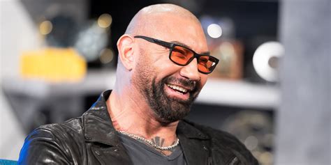 is dave bautista wearing pearls.